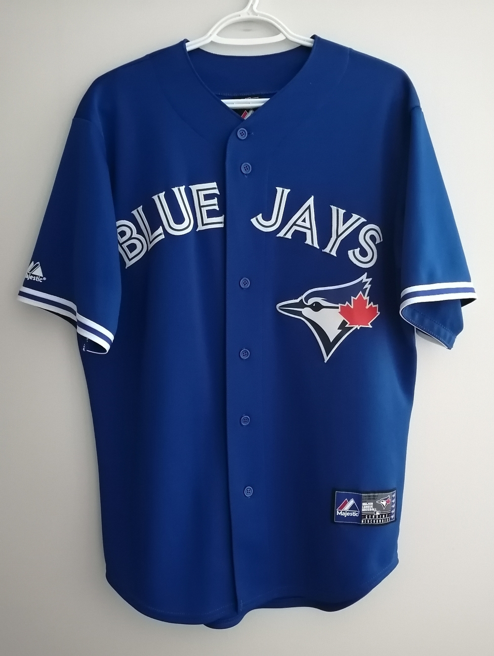 MLB Majestic Toronto Blue Jays Baseball Jersey Brett Lawrie Men's Medium